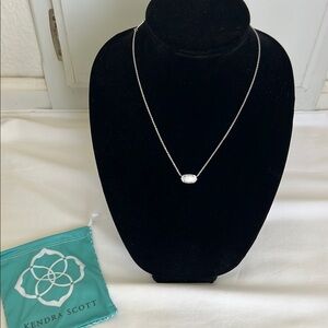 Kendra Scott Silver Pendant Necklace